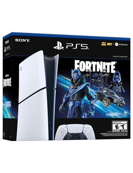 SONY PlayStation 5 Slim Digital + zestaw startowy Fortnite Cobalt SONY PlayStation 5 Slim Digital + zestaw startowy Fortnite Cobalt