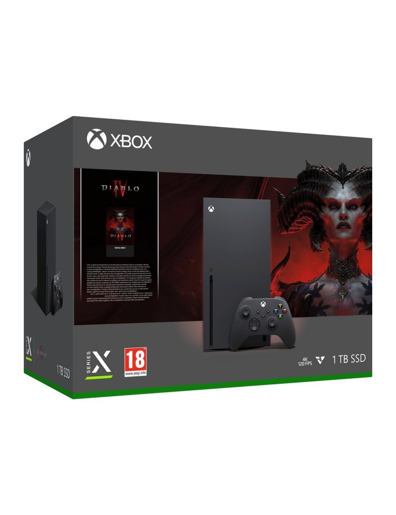 Konsola Microsoft Xbox Series X + gra Diablo IV
