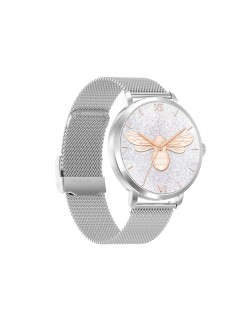 Smartwatch Kello DX5 S DAMSKI rozmowy AMOLED srebrny