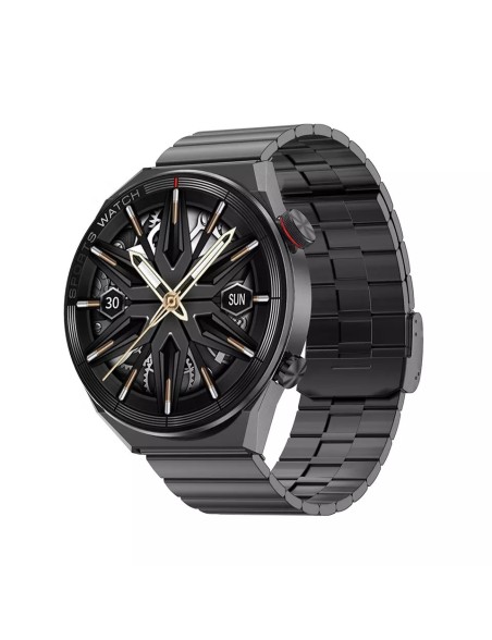 Smartwatch KELLO DX3 PRO Rozmowy BT Pulsometr Czarny Metal Smartwatch KELLO DX3 PRO Rozmowy BT Pulsometr Czarny Metal
