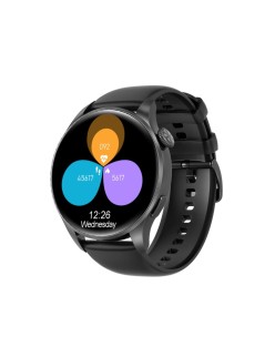 Smartwatch KELLO DX3 PRO Rozmowy BT Pulsometr Czarny Metal