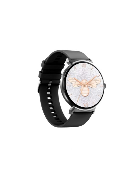 Smartwatch Kello DX4 Pro DAMSKI 2 paski AMOLED czarny Smartwatch Kello DX4 Pro DAMSKI 2 paski AMOLED czarny